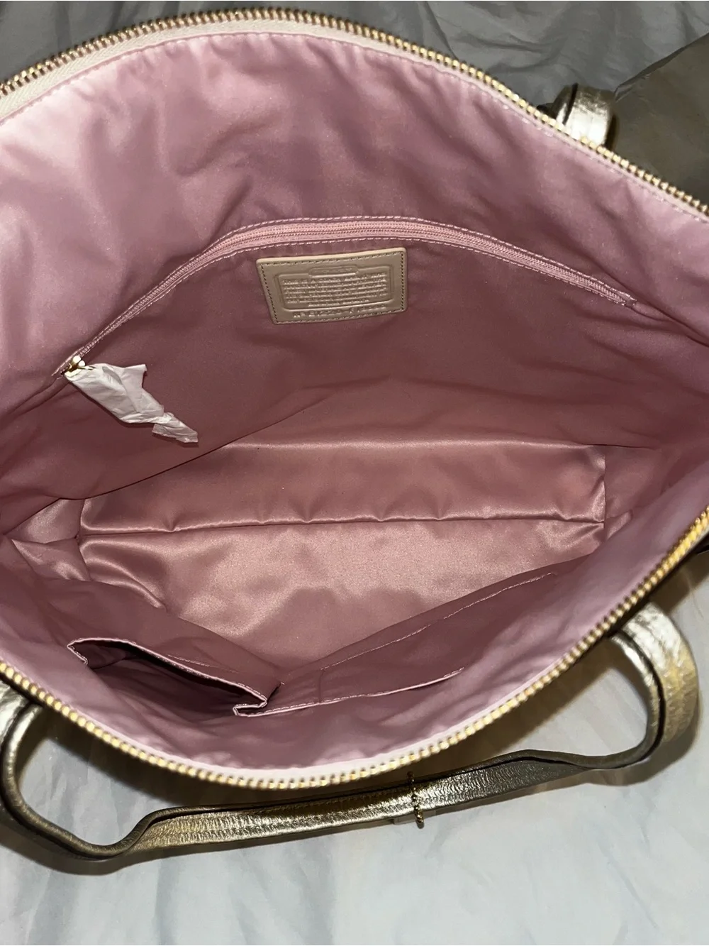 Coach | Laura Embossed Exotic Tote